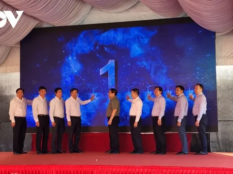 Thủ tướng Phạm Minh Chính dự lễ khánh thành hồ chứa nước Đồng Mít