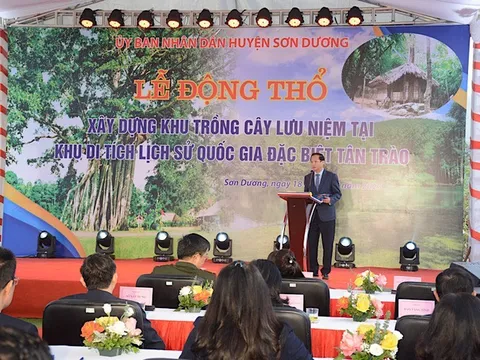 Động thổ Dự án Khu trồng cây lưu niệm tại Khu di tích quốc gia đặc biệt Tân Trào