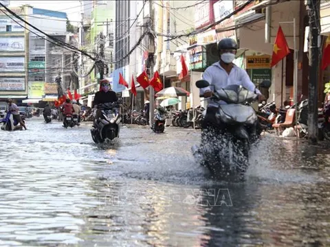 Đề phòng triều cường ven biển Nam Bộ