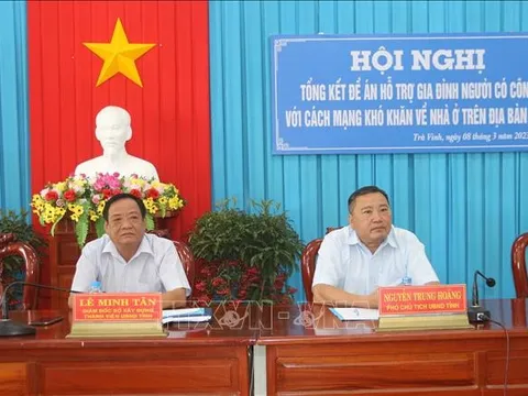 Trà Vinh: Trên 1.800 gia đình có công với cách mạng được hỗ trợ nhà ở