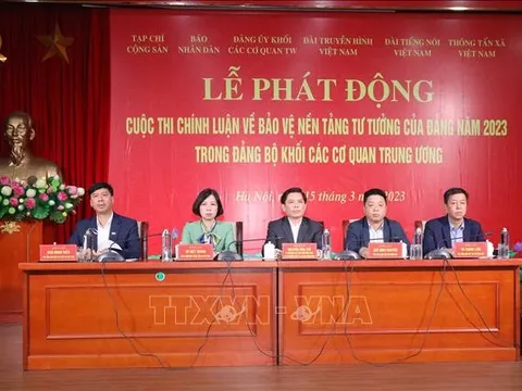 Lan tỏa sâu rộng Cuộc thi chính luận về bảo vệ nền tảng tư tưởng của Đảng 