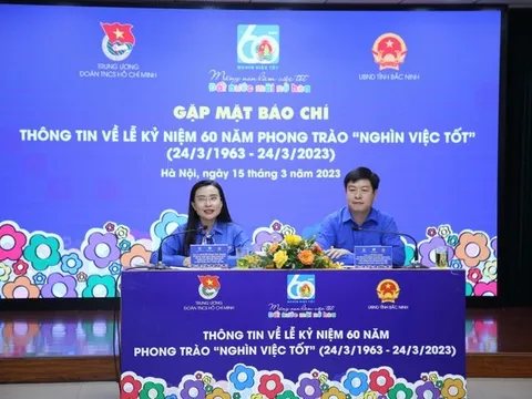 Tuyên dương 1.000 "Dũng sĩ Nghìn việc tốt"