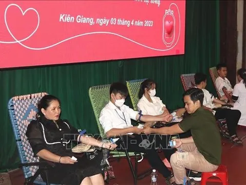 Kiên Giang: Phát động hưởng ứng Ngày toàn dân hiến máu tình nguyện