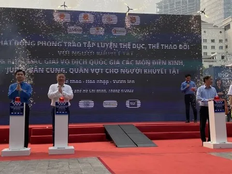 TP Hồ Chí Minh: Trên 1.000 người tham gia phát động phong trào thể thao người khuyết tật