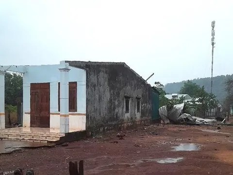 Gia Lai thiệt hại hơn 3,3 tỷ đồng do giông, lốc