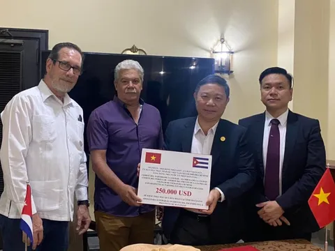 TP HCM ủng hộ 250.000 USD khắc phục hậu quả hỏa hoạn tại tỉnh Matanzas, Cuba