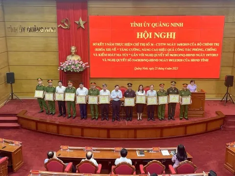 30% số xã, phường ở Quảng Ninh không có tệ nạn ma tuý