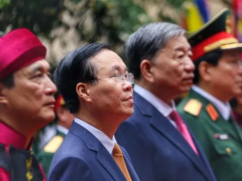 Lễ dâng hương tưởng niệm các Vua Hùng năm 2023