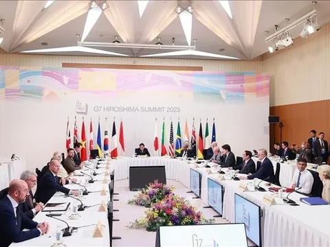 Thủ tướng phát biểu tại phiên họp 'Hướng tới một thế giới hòa bình, ổn định và thịnh vượng'