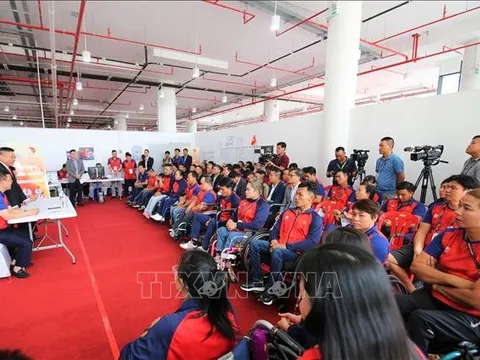 Tôn vinh nỗ lực không mệt mỏi của đoàn Thể thao Người khuyết tật Việt Nam