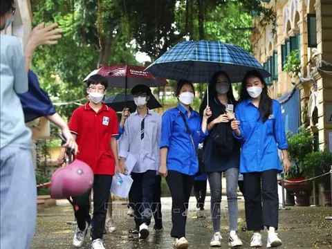 Thời tiết khá thuận lợi trên cả nước trong Kỳ thi tốt nghiệp THPT năm 2023