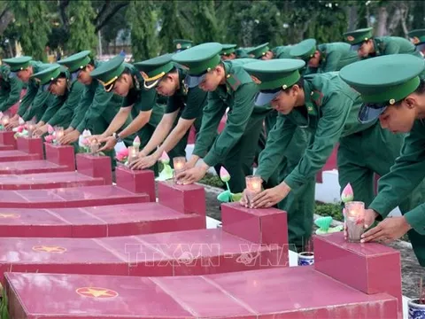 Nhiều hoạt động thiết thực kỷ niệm 76 năm Ngày Thương binh - Liệt sỹ