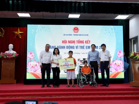 Huy động hơn 100 tỷ đồng hỗ trợ cho khoảng 1 triệu lượt trẻ em