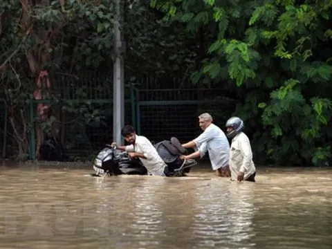 Lãnh đạo Việt Nam gửi điện chia buồn về lũ lụt nghiêm trọng ở Ấn Độ