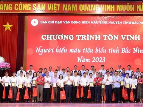 Trên 1.500 người tham gia Ngày hội hiến máu tình nguyện tại Bắc Ninh