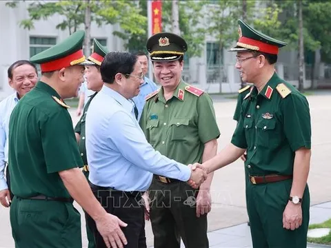 Thủ tướng kiểm tra công tác tu bổ định kỳ Lăng Chủ tịch Hồ Chí Minh