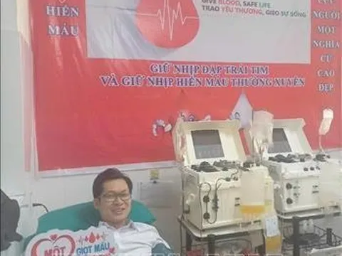Thầy giáo trẻ vùng cao 42 lần hiến máu cứu người