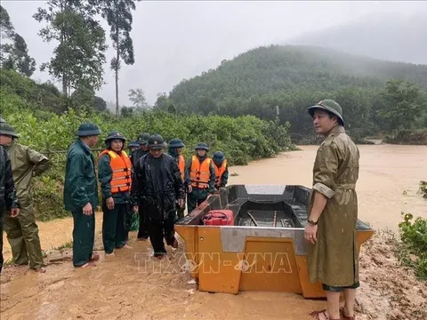 Chủ động ứng phó mưa lũ, bảo đảm an toàn cho người dân miền Trung và Tây Nguyên