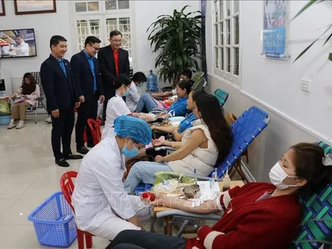 Lan tỏa phong trào hiến máu tình nguyện 'Giọt hồng Cố đô'