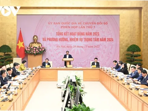 Thủ tướng chủ trì tổng kết hoạt động của Ủy ban Quốc gia về chuyển đổi số
