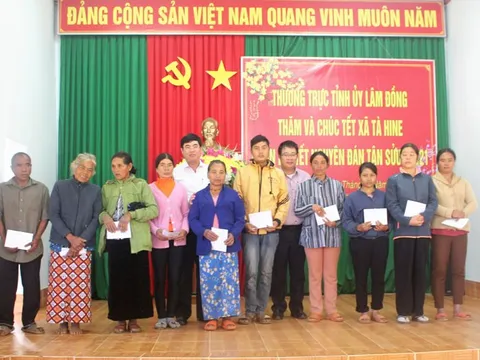 Lâm Đồng: Trên 65 tỷ đồng chăm lo cho người dân đón Tết Giáp Thìn 2024
