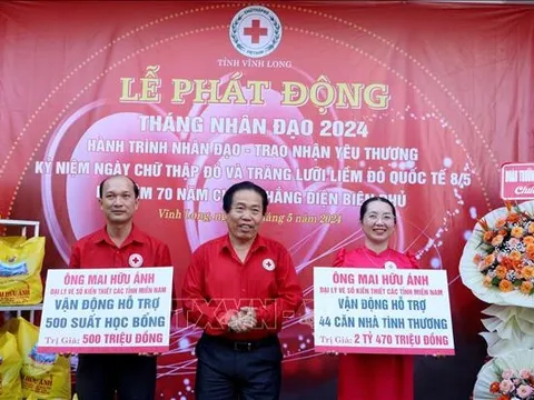 Tháng Nhân đạo năm 2024: Kết nối nguồn lực xây dựng cộng đồng nhân ái