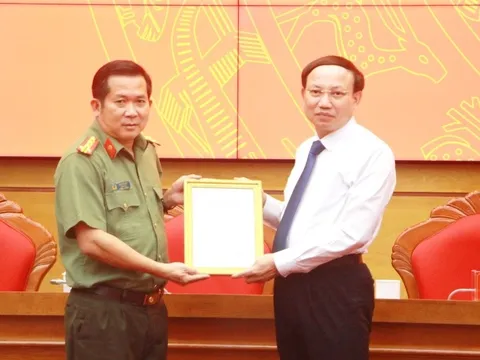 Đại tá Đinh Văn Nơi giữ chức Bí thư Đảng Ủy Công an tỉnh Quảng Ninh