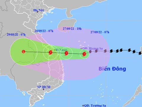Bão số 4 giật trên cấp 17, có thể đánh đắm tất cả tàu thuyền
