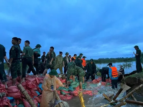 Chủ động ứng phó mưa lũ, ngập lụt, lũ quét, sạt lở đất; bảo đảm an toàn hệ thống đê điều