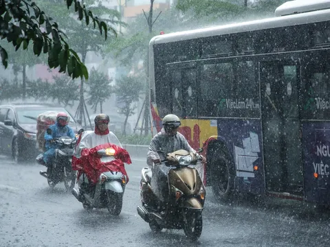 Ngày 30/9, đồng bằng và ven biển Bắc Bộ, Bắc Trung Bộ có mưa rất to