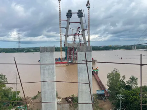 Vụ sập sàn thi công cầu Mỹ Thuận 2: Đã tìm thấy thi thể công nhân mất tích