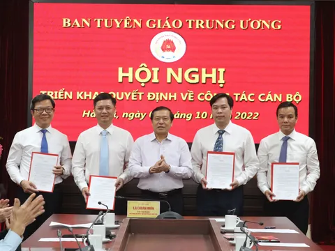 Ông Tống Văn Thanh làm Vụ trưởng Vụ Báo chí - Xuất bản, Ban Tuyên giáo Trung ương