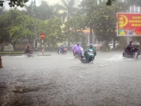 Từ chiều nay (14/10), các tỉnh ven biển từ Thừa Thiên Huế đến Bình Định bắt đầu mưa lớn