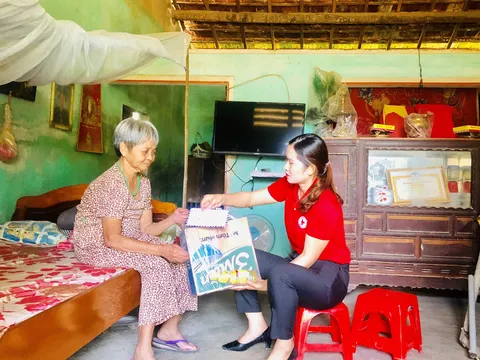 Nữ cán bộ Chủ tịch Hội Chữ thập đỏ xã tràn đầy nhiệt huyết