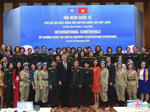 Việt Nam đã cử hơn 70 nữ quân nhân đến Phái bộ Gìn giữ hòa bình Liên Hợp Quốc
