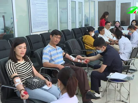 Lâm Đồng: Ngành thuế hiến máu phục vụ công tác chữa bệnh
