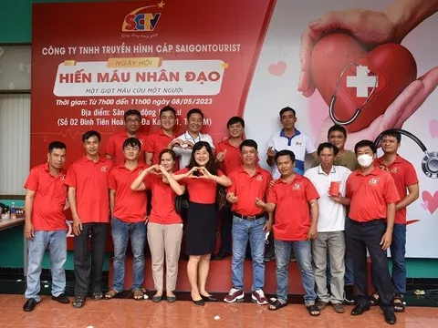 Sức lan toả của Ngày hội Hiến máu Nhân đạo SCTV năm 2023