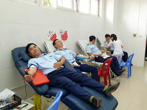 Ninh Thuận: Cục quản lý thị trường tham gia hiến máu tình nguyện