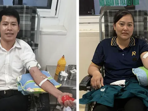 Yên Bái: Hai bí thư Đoàn xã tình nguyện hiến máu cứu cô bé mắc bệnh nặng