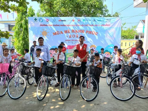 Hội Chữ thập đỏ TP.Đà Nẵng tổ chức chương trình "Mùa hè hạnh phúc"