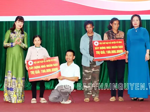 Thái Nguyên: Gần 400 triệu đồng ủng hộ Tháng Nhân đạo tại huyện Võ Nhai