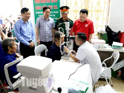 Tuyên Quang: Khám bệnh, cấp thuốc miễn phí cho người dân