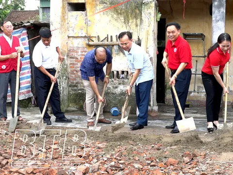 Thái Bình: Khởi công xây dựng nhà tình thương cho học sinh nghèo vượt khó tại huyện Quỳnh Phụ