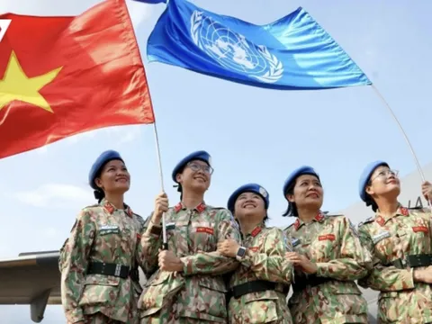 Việt Nam vượt mục tiêu về số lượng nữ quân nhân tham gia gìn giữ hòa bình LHQ