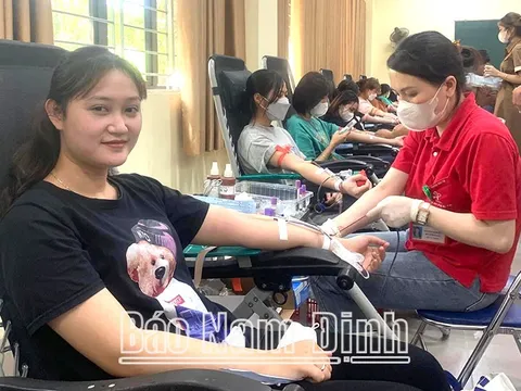 Nam Định: Sôi nổi các hoạt động trong Tháng Nhân đạo 2023