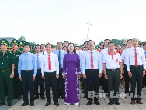 Bạc Liêu: Khởi động Hành trình đỏ toàn quốc