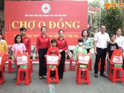 Bình Dương: Phiên chợ 0 đồng hàng tháng tại thành phố Thủ Dầu Một