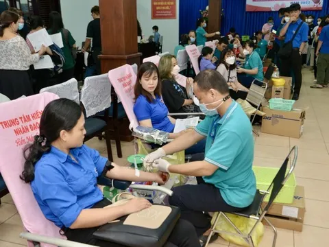 Tôn vinh người hiến máu tiêu biểu trên địa bàn TPHCM