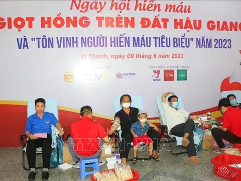 Hậu Giang: Xây dựng văn hóa, thói quen hiến máu trong cộng đồng
