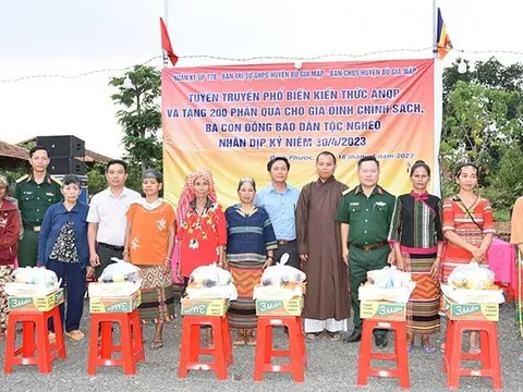 Niềm vui của người dân nơi biên giới